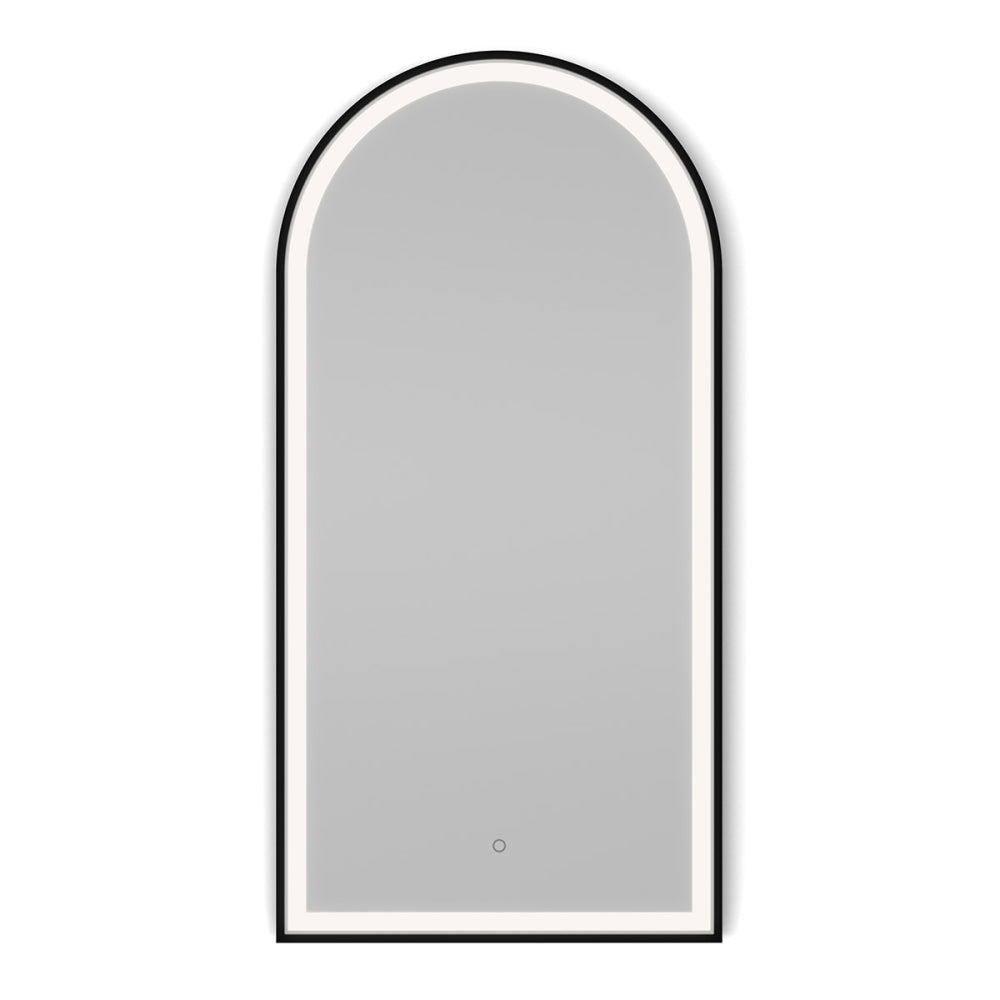 Lomax Light Arched Mirror - 50x100cm