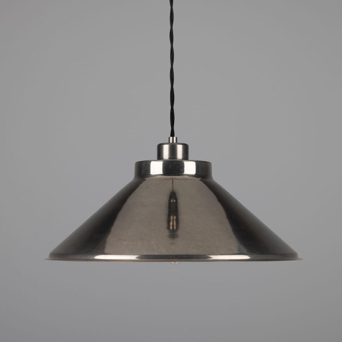 Rio Vintage Brass Pendant Light 38cm