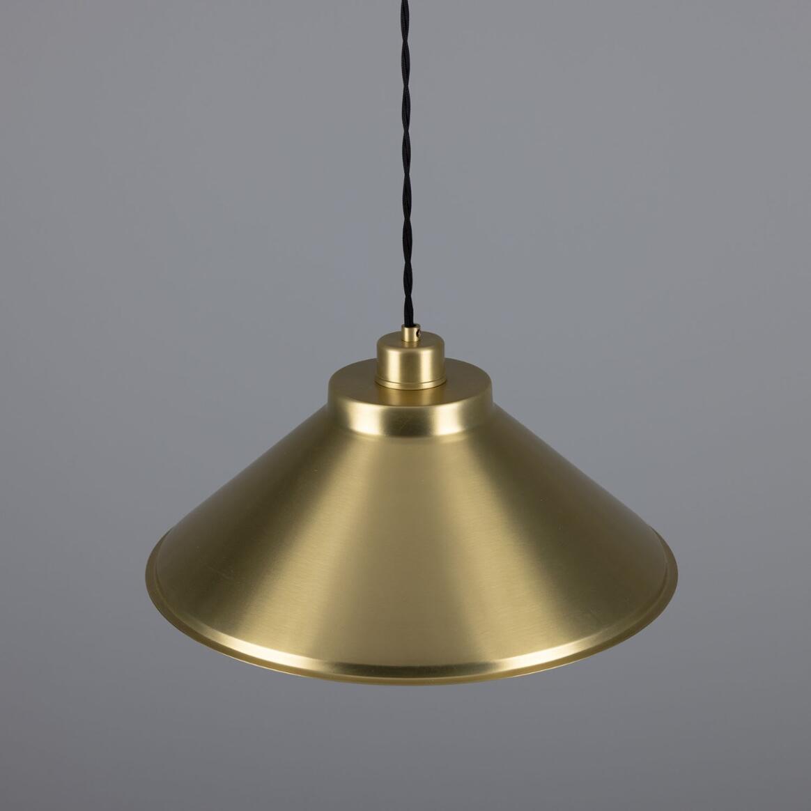Rio Vintage Brass Pendant Light 38cm