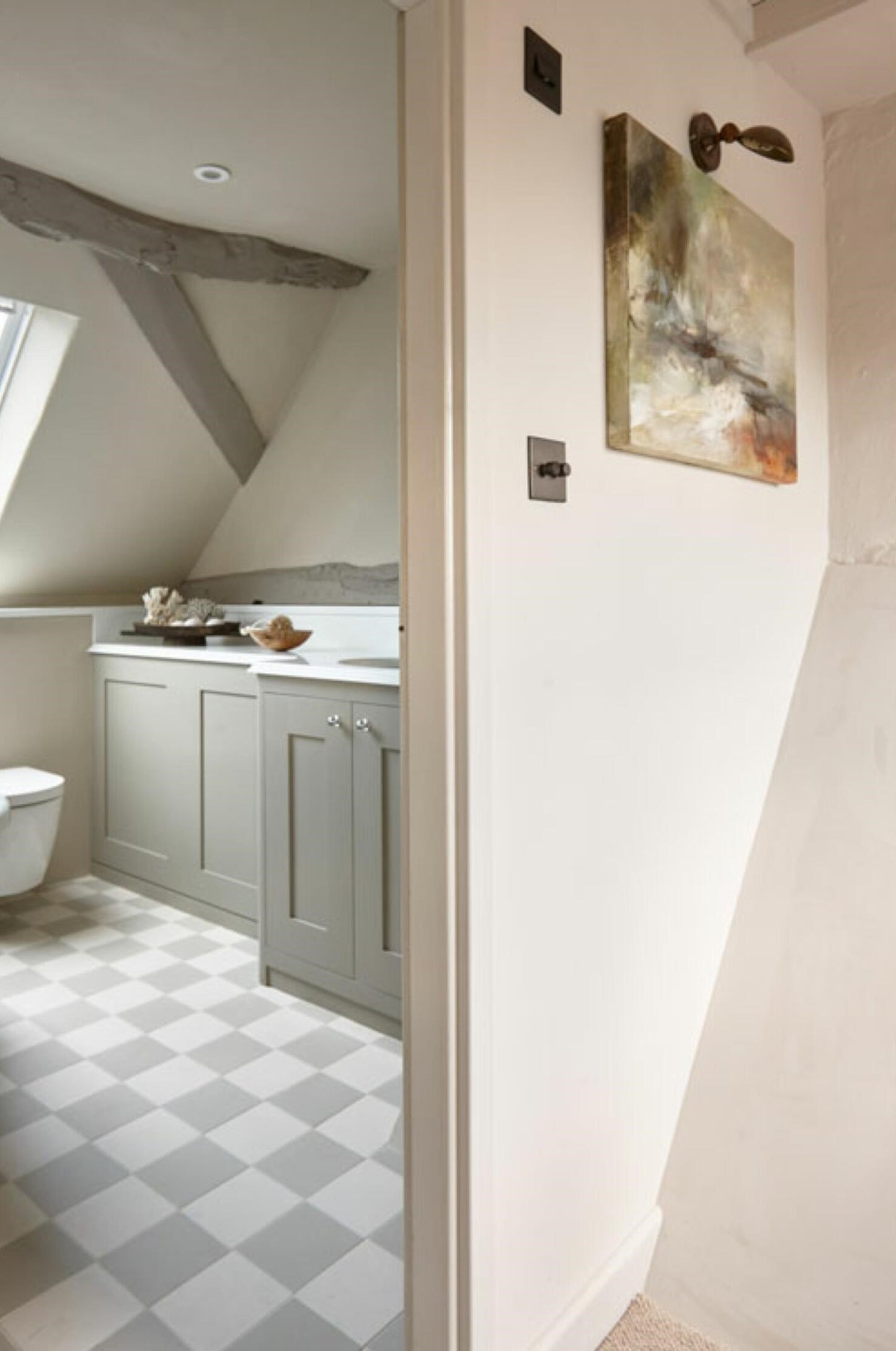 Cody Adjustable Vintage Brass Wall Light, lifestyle