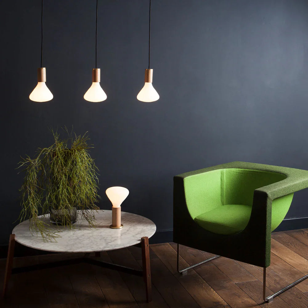 noma pendant light Walnut lifestyle 1