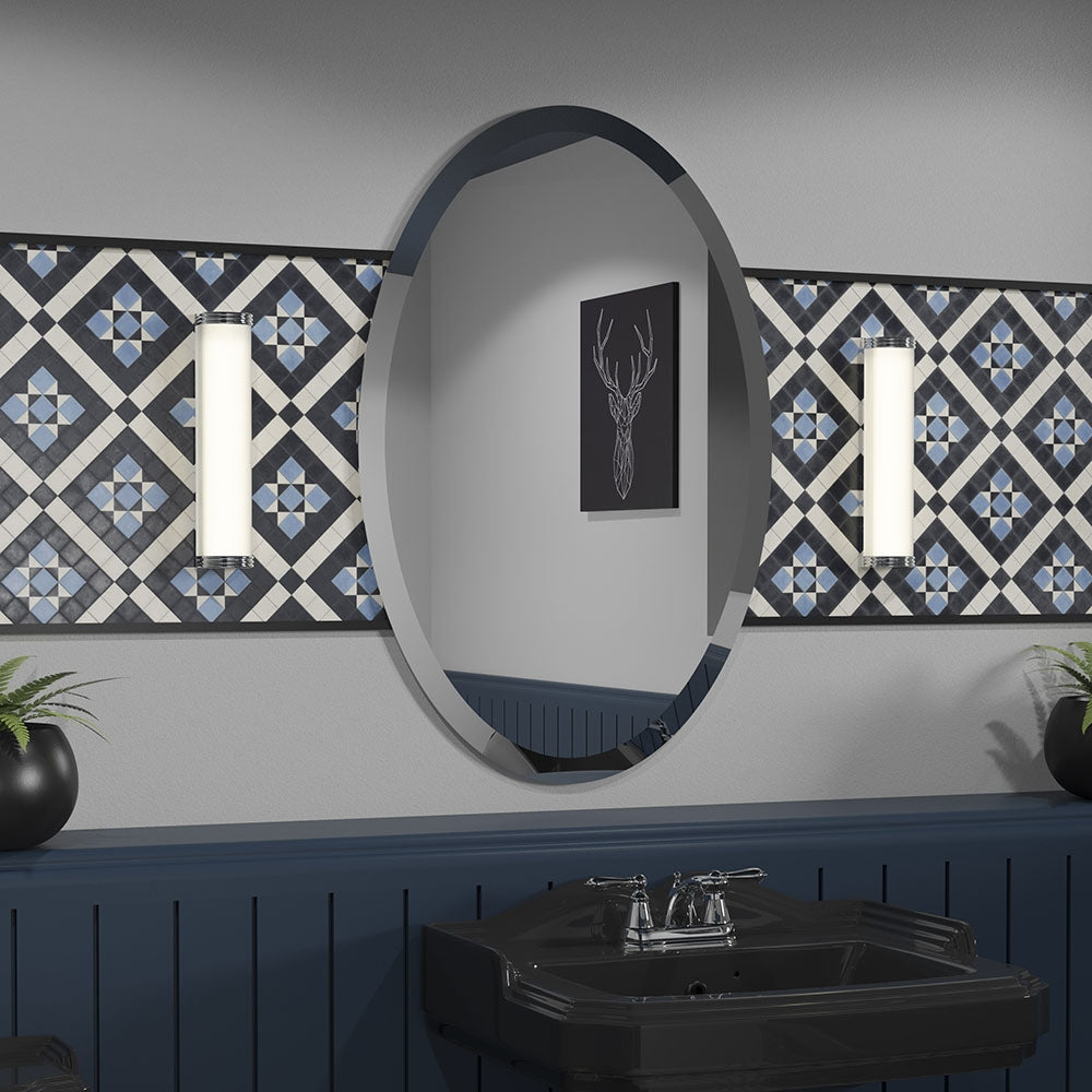 Porterhouse Oval Mirror - 60x90cm