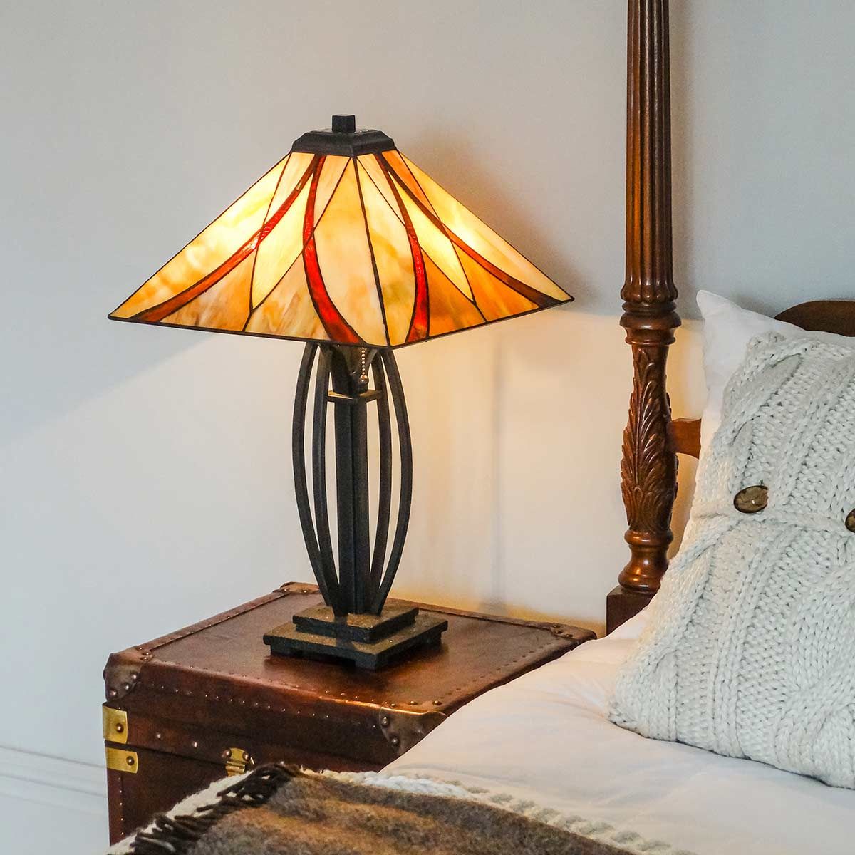 Asheville Light Table Lamp in Valiant Bronze