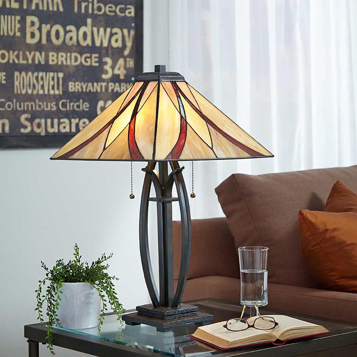Asheville Light Table Lamp in Valiant Bronze