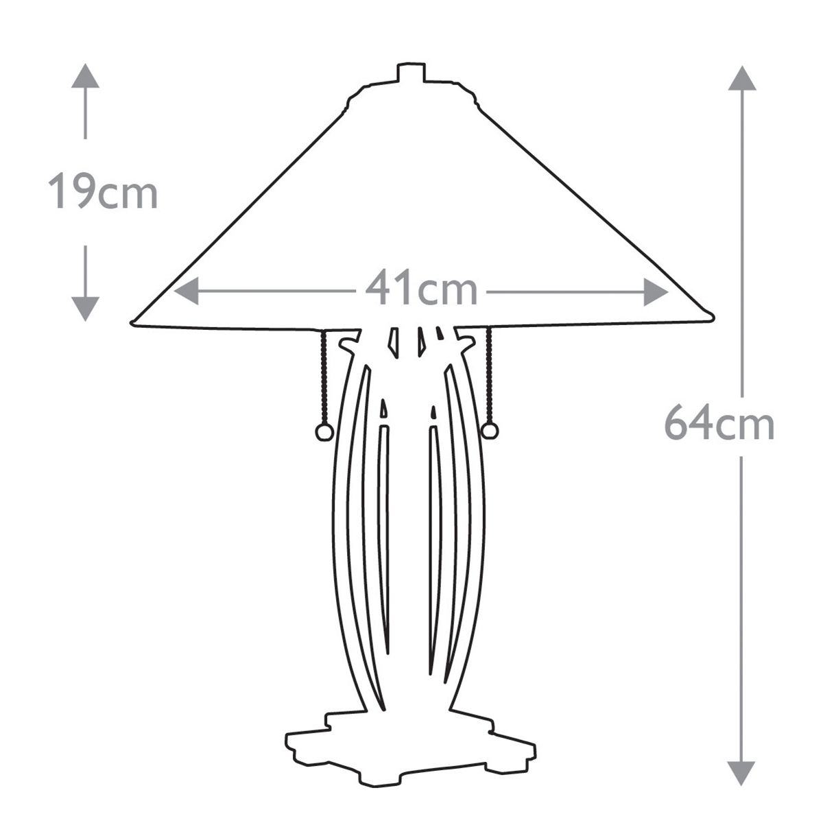 Asheville Light Table Lamp in Valiant Bronze