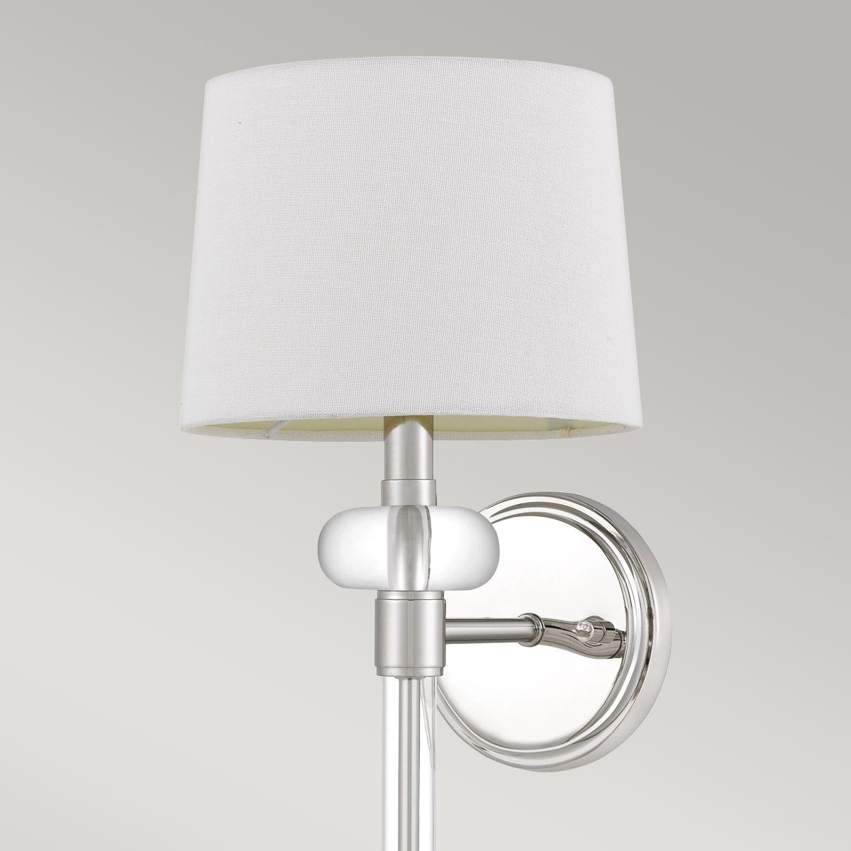 Barbour in Light Wall Light Polished Nickel