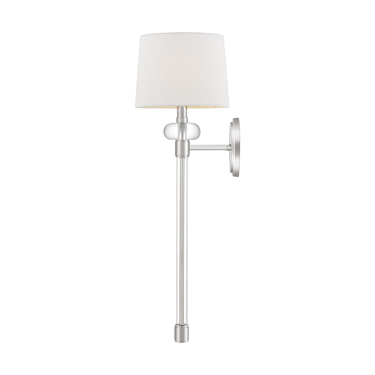 Barbour in Light Wall Light Polished Nickel