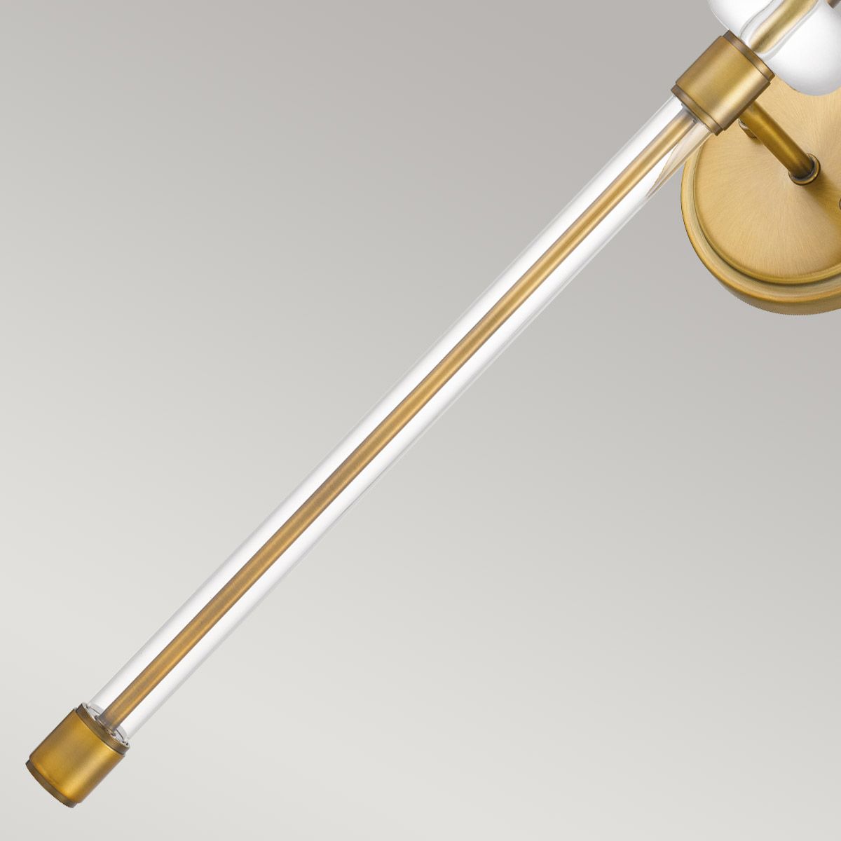 Barbour Light Wall Light in Weathered Brass