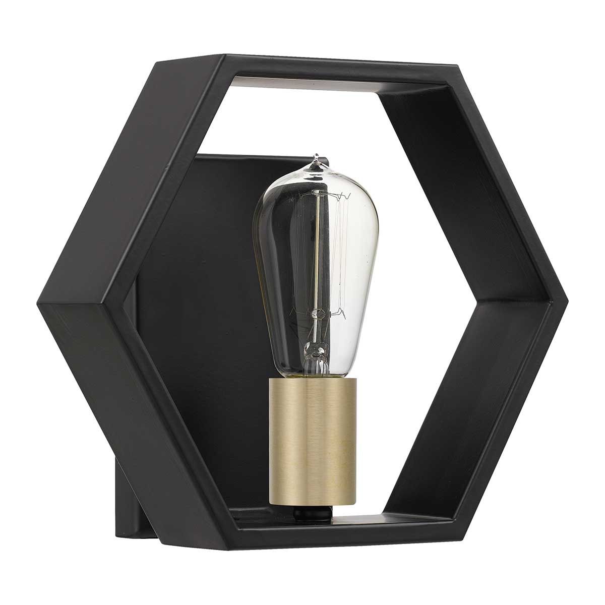 Bismarck Light Wall Light in Earth Black