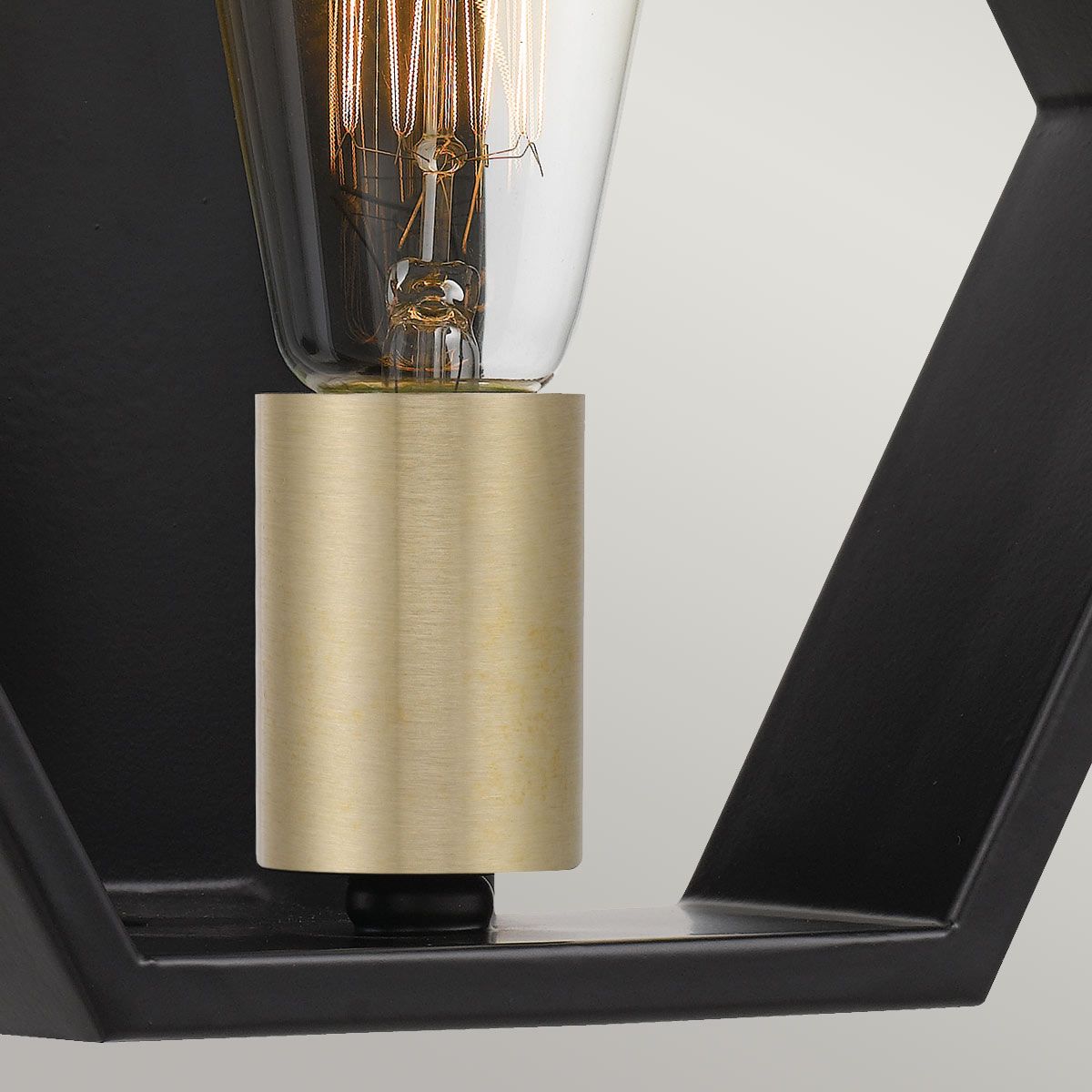 Bismarck Light Wall Light in Earth Black