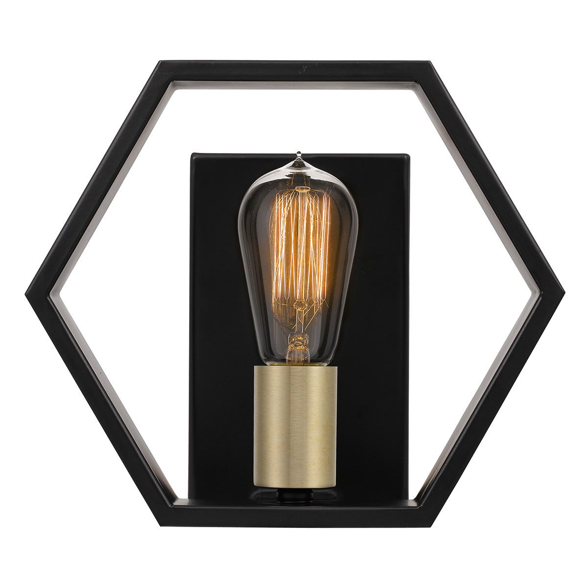 Bismarck Light Wall Light in Earth Black