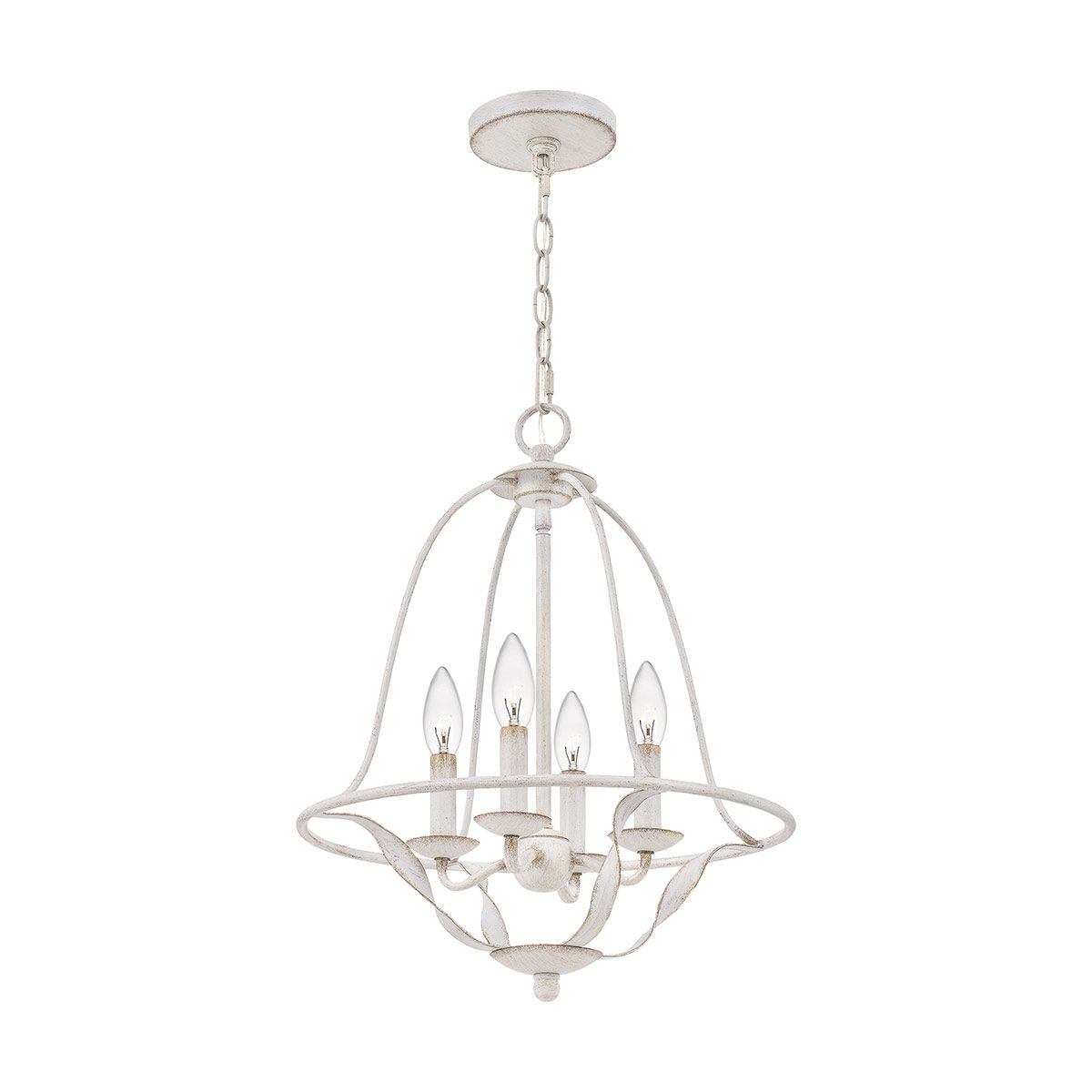 Bradbury Light Pendant in Antique White
