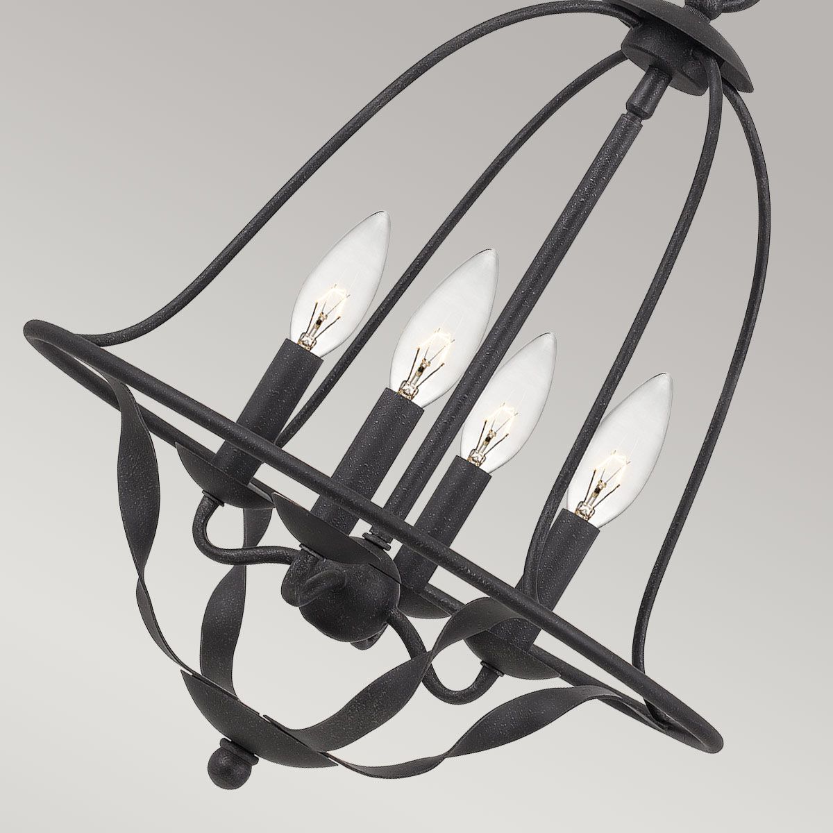 Bradbury Light Pendant in Grey Ash