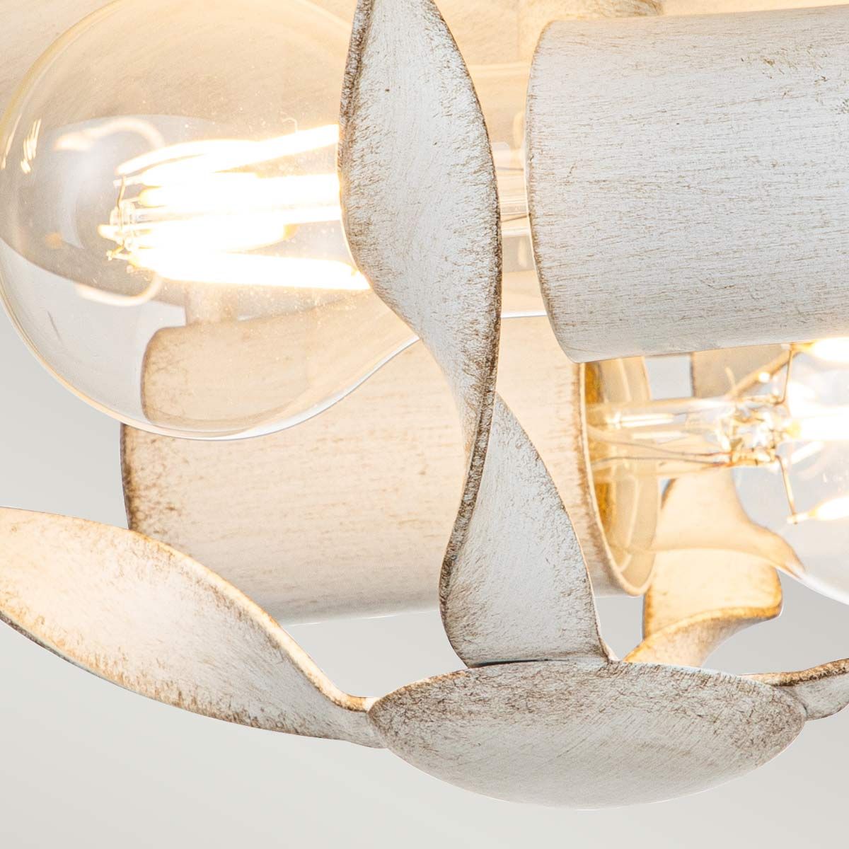 Bradbury Light Flush in Antique White