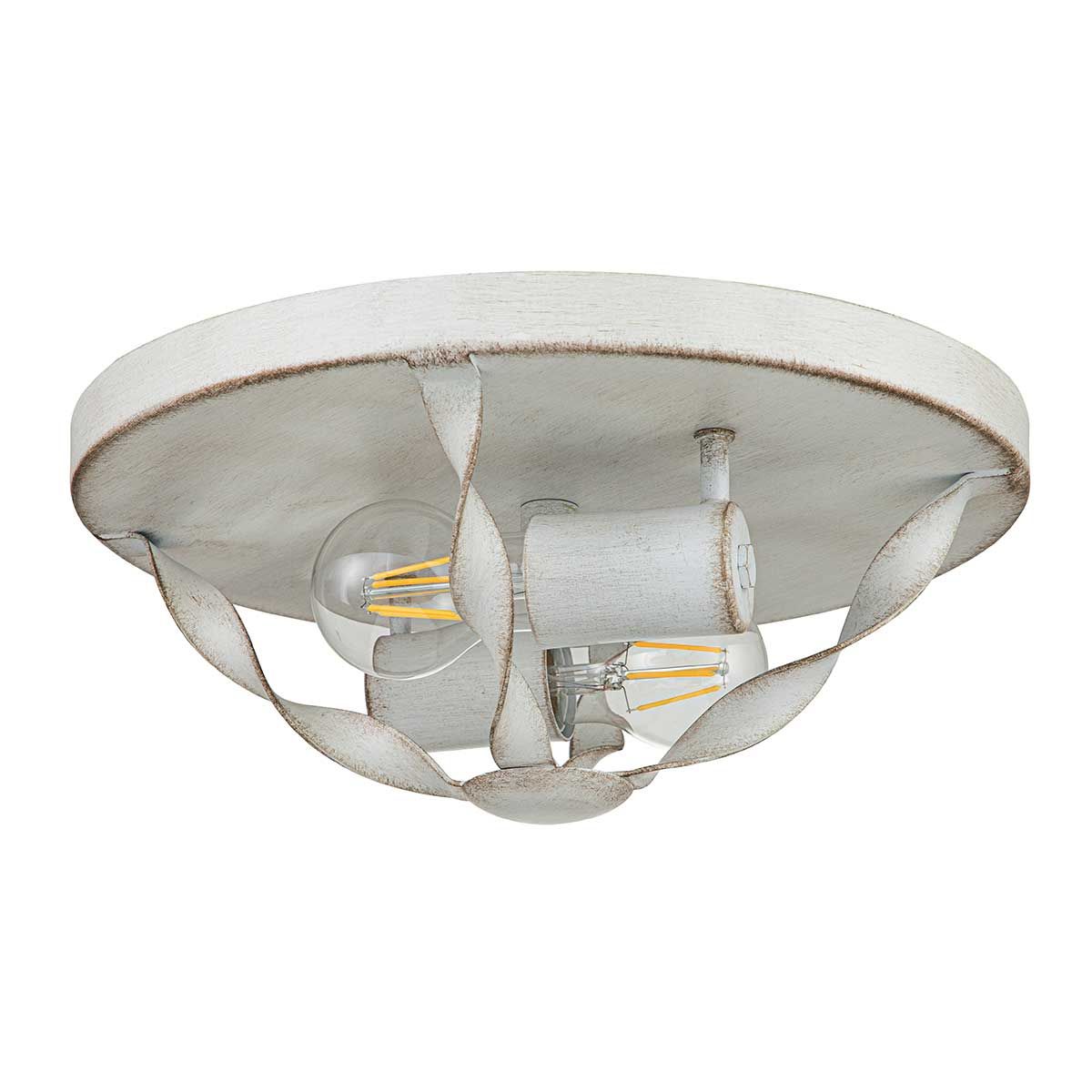 Bradbury Light Flush in Antique White