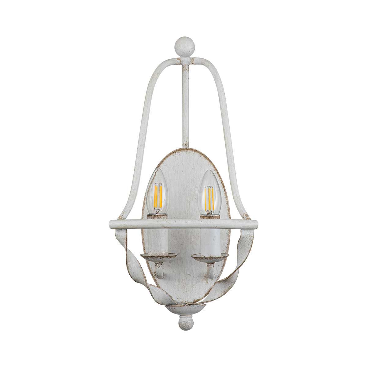 Bradbury Light Wall Light in Antique White
