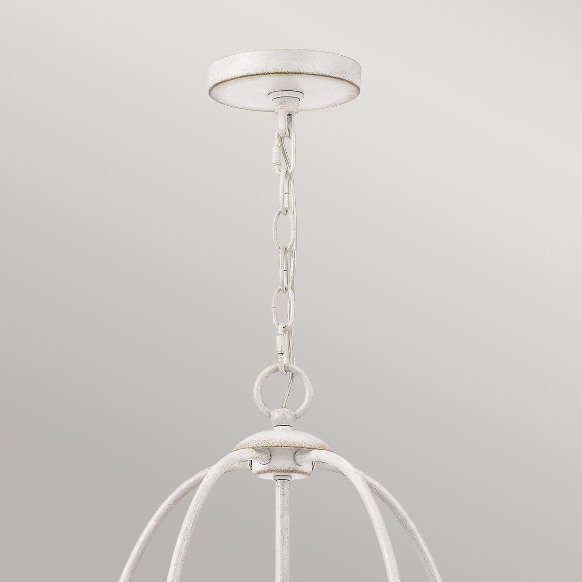 Bradbury Light Chandelier in Antique White