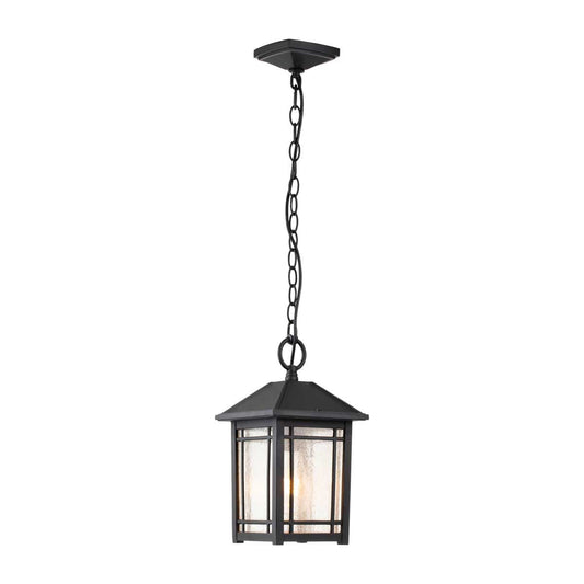 Cedar Point In Light Chain Lantern In Black
