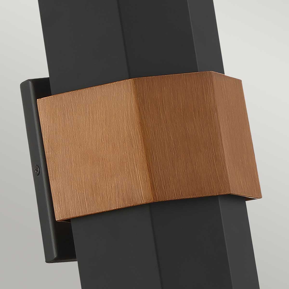 Chasm LED Wall Lantern in Matte Black