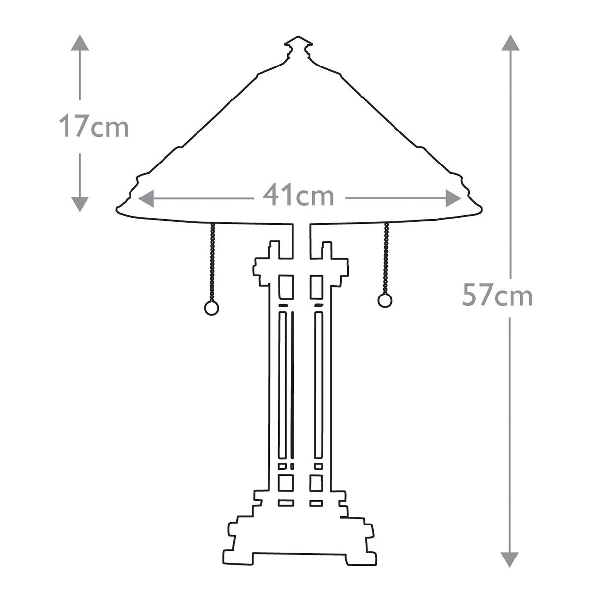 Chastain Light Table Lamp in Vintage Bronze
