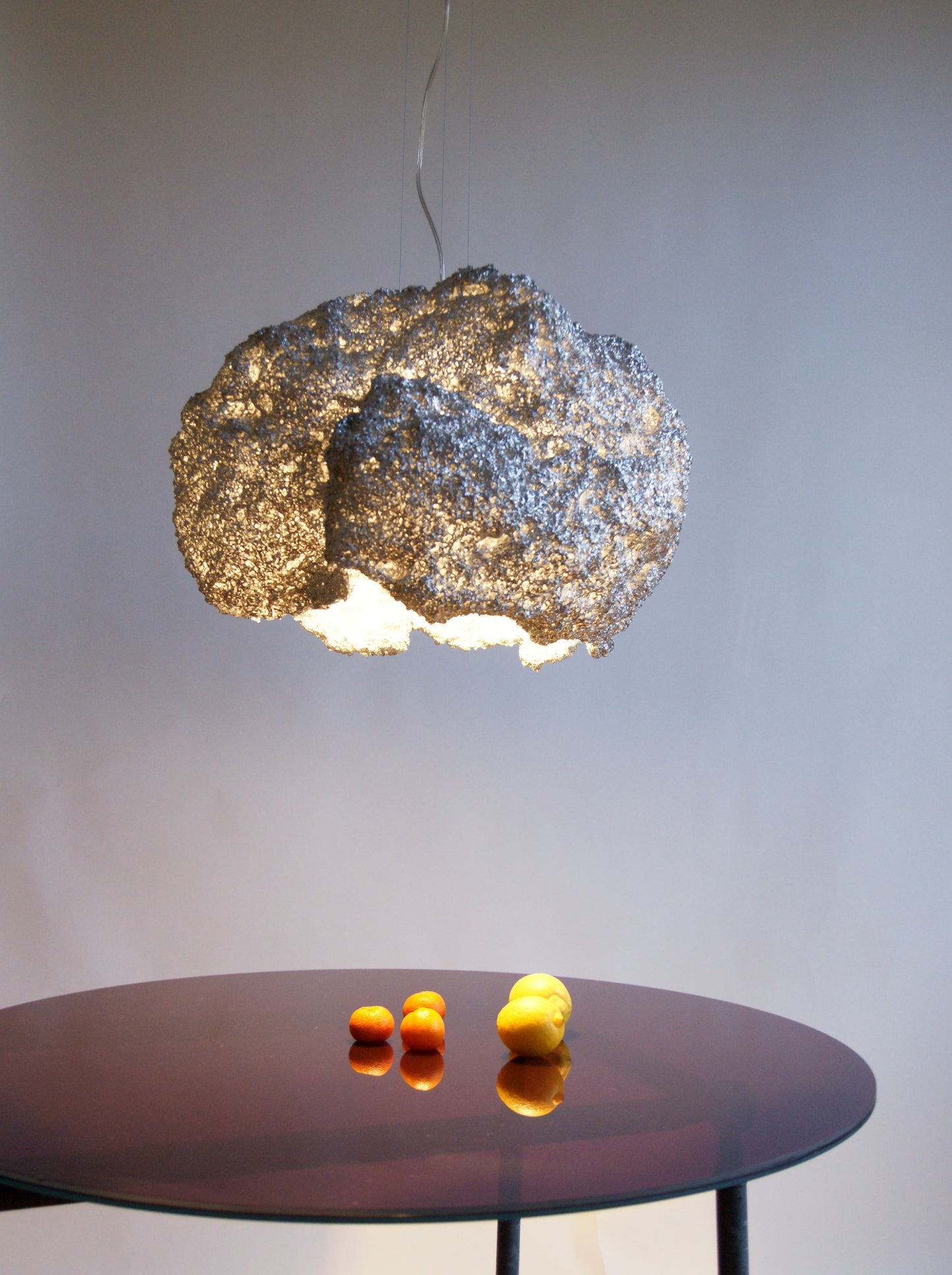 Storm Pendant Light silver, in lifestyle