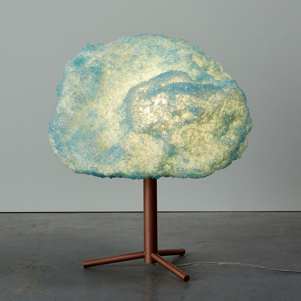 Storm Table Light blue, front