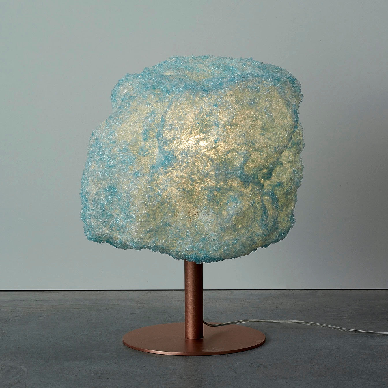 Storm Table Light blue, front