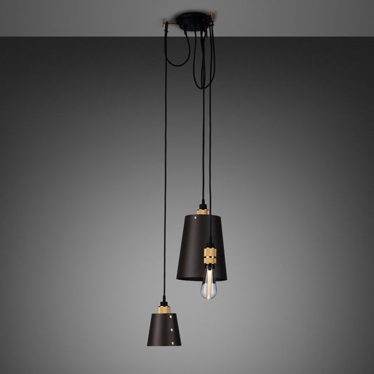 Brass Hooked 3.0 Mix / Graphite Pendant Celling light