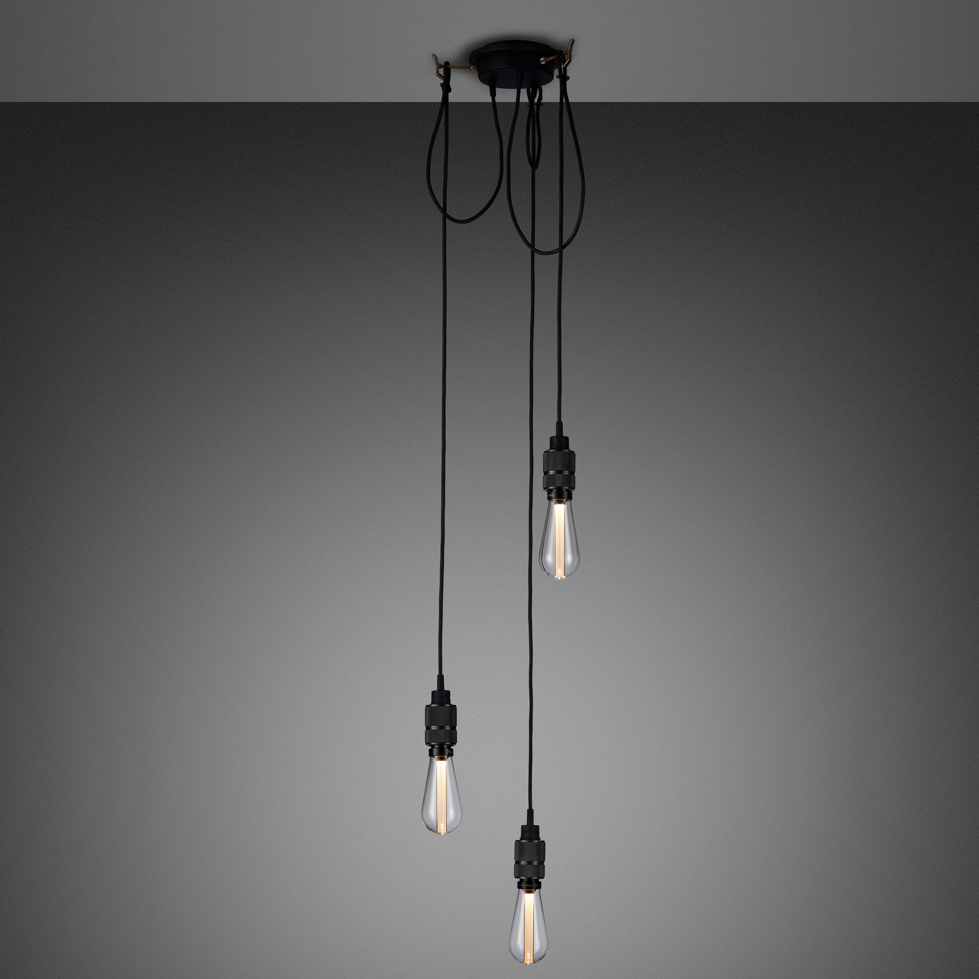 Smoked bronze Hooked 3.0 / Nude Pendant Celling light