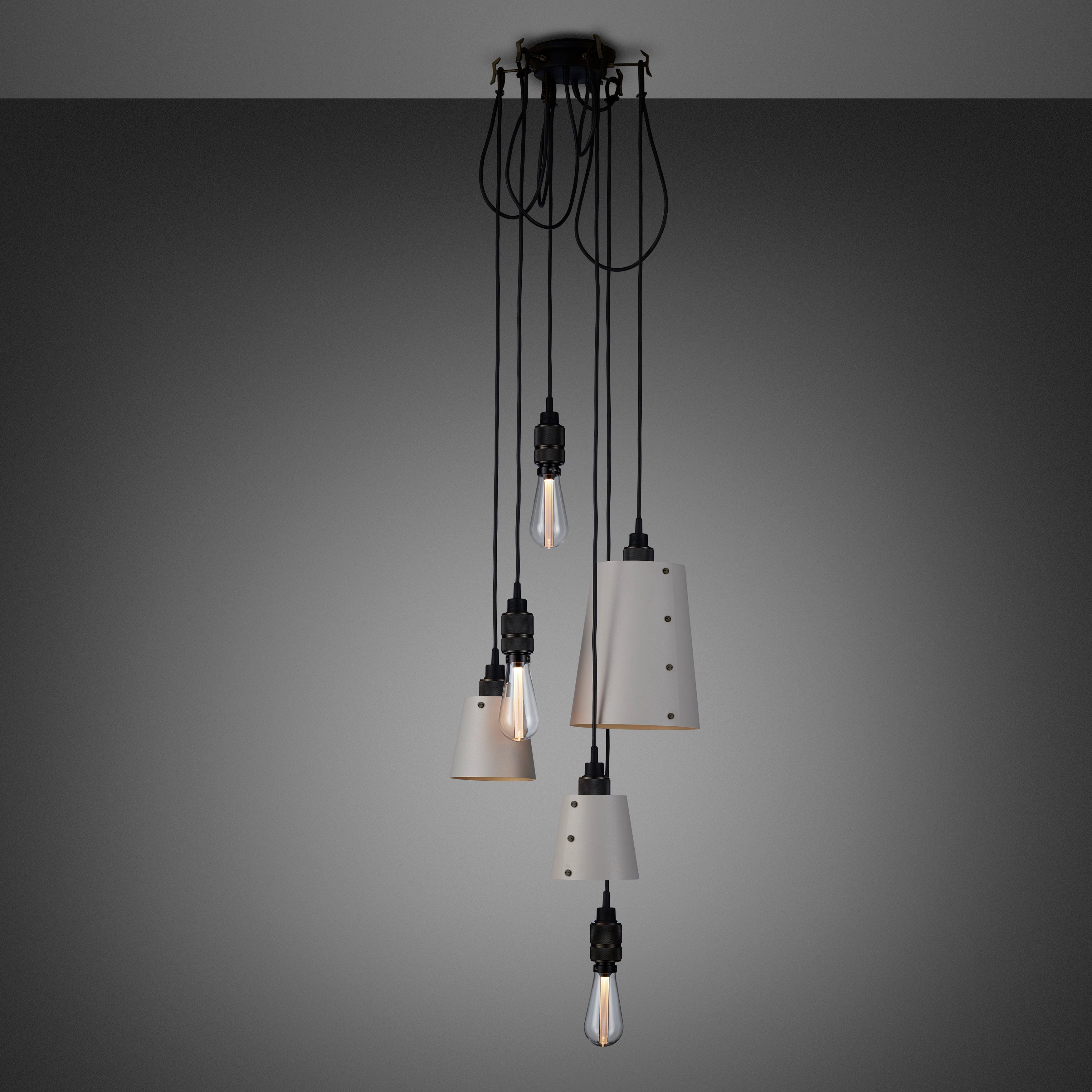 Smoked bronze Hooked 6.0 Mix / Stone Pendant Celling light