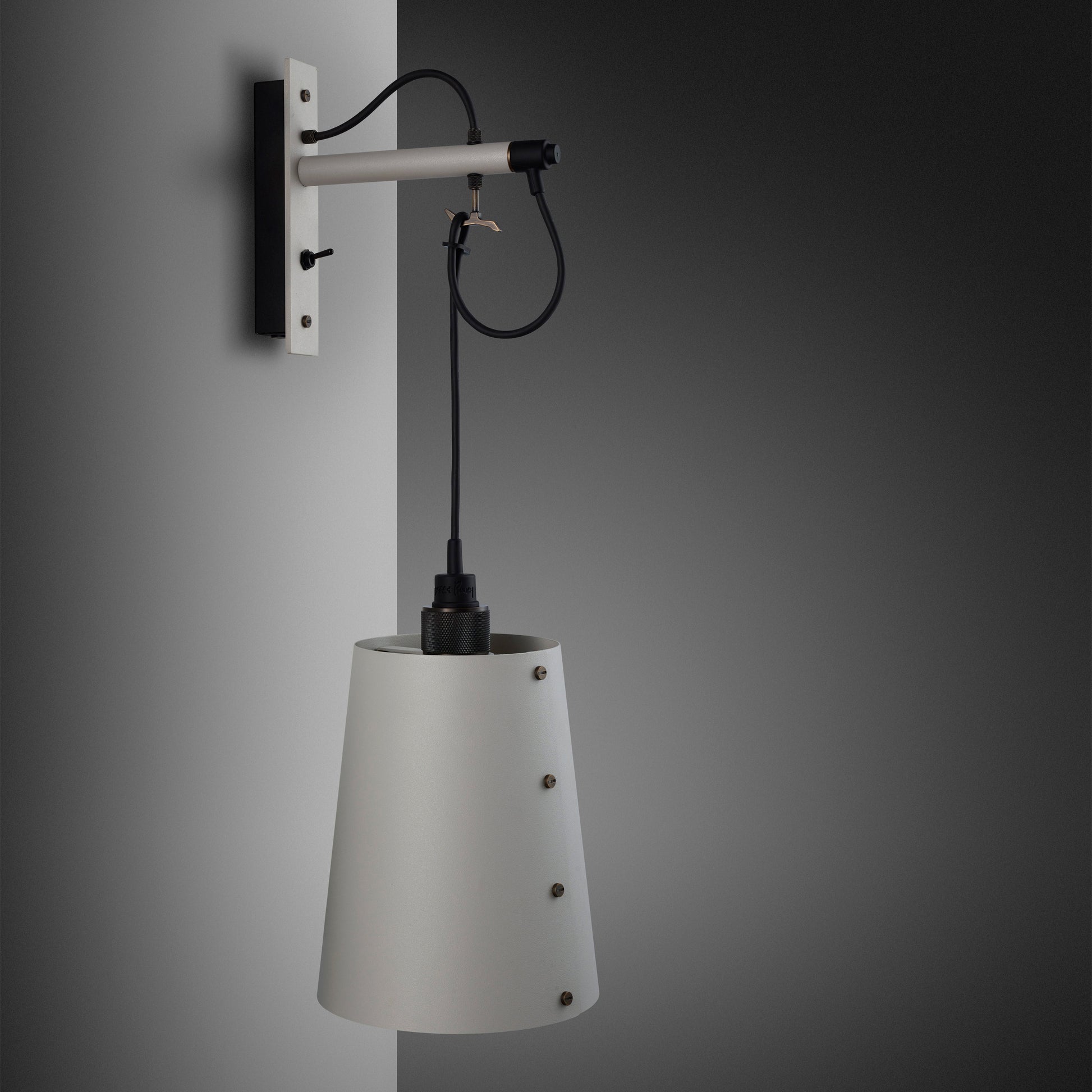 Hooked Wall/ Large/ Stone Smoked Bronze 