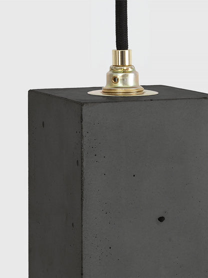 [B2] Dark Pendant Light Rectangular still 5