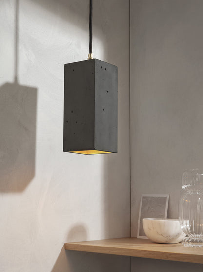 [B2] Dark Pendant Light Rectangular still 7