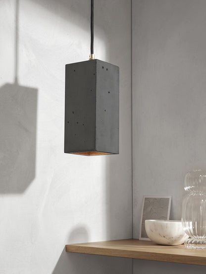 [B2] Dark Pendant Light Rectangular still 8