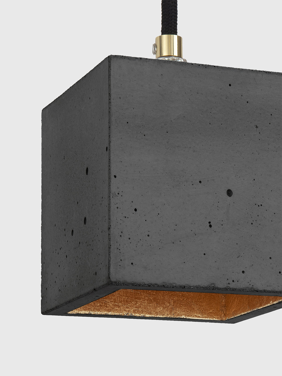 [B6] Dark Pendant Light Cubic Small still 6