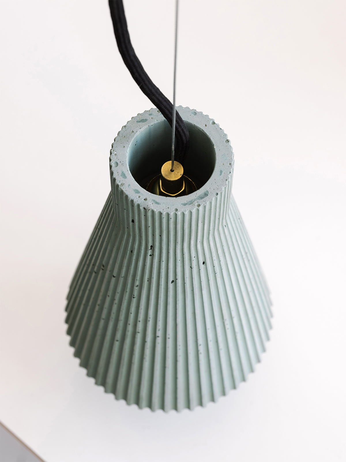 [S1] Hanging Pendant Light Fluted & Colourful still 21