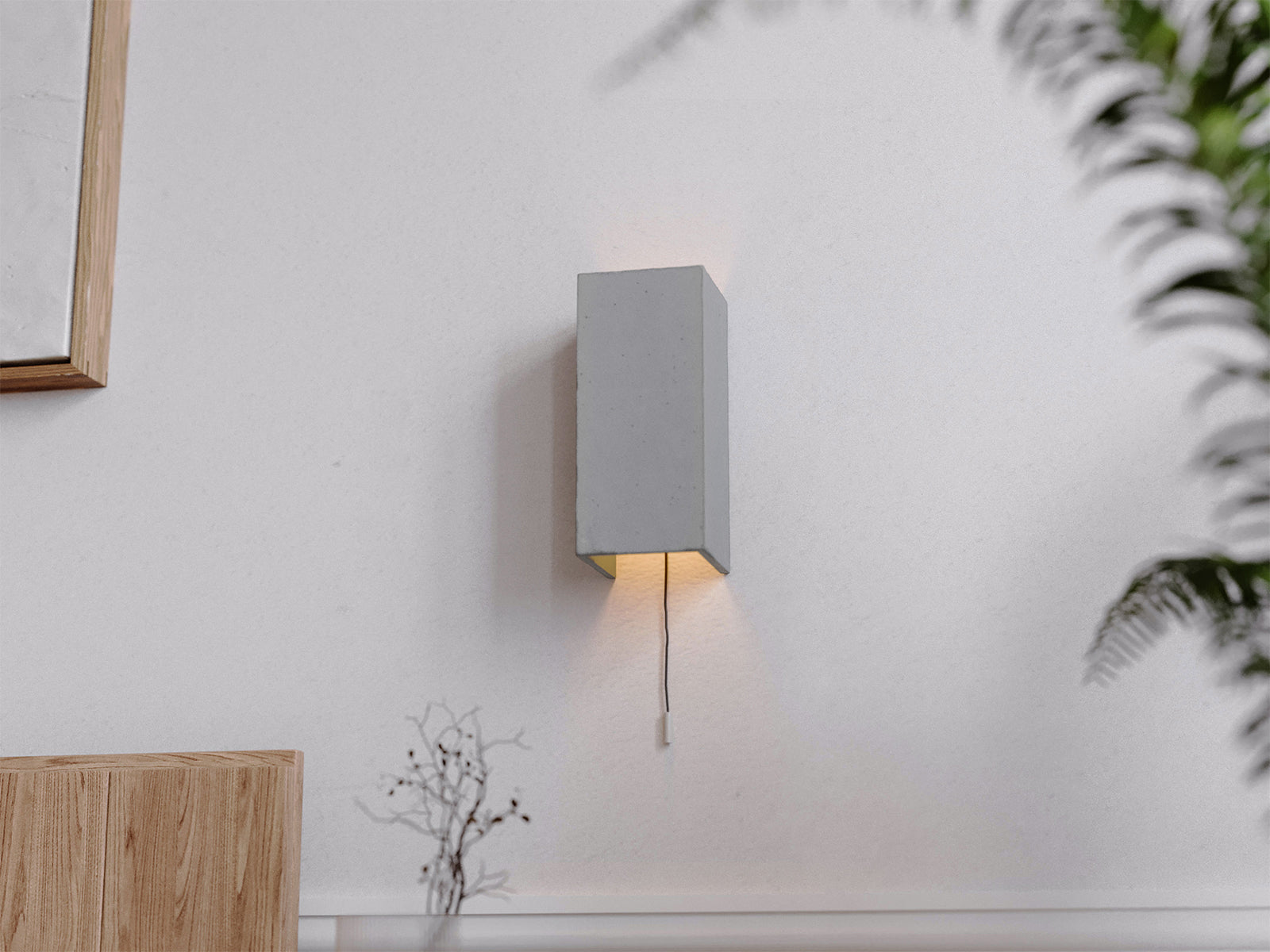 [B8] Wall Light Rectangular still 9