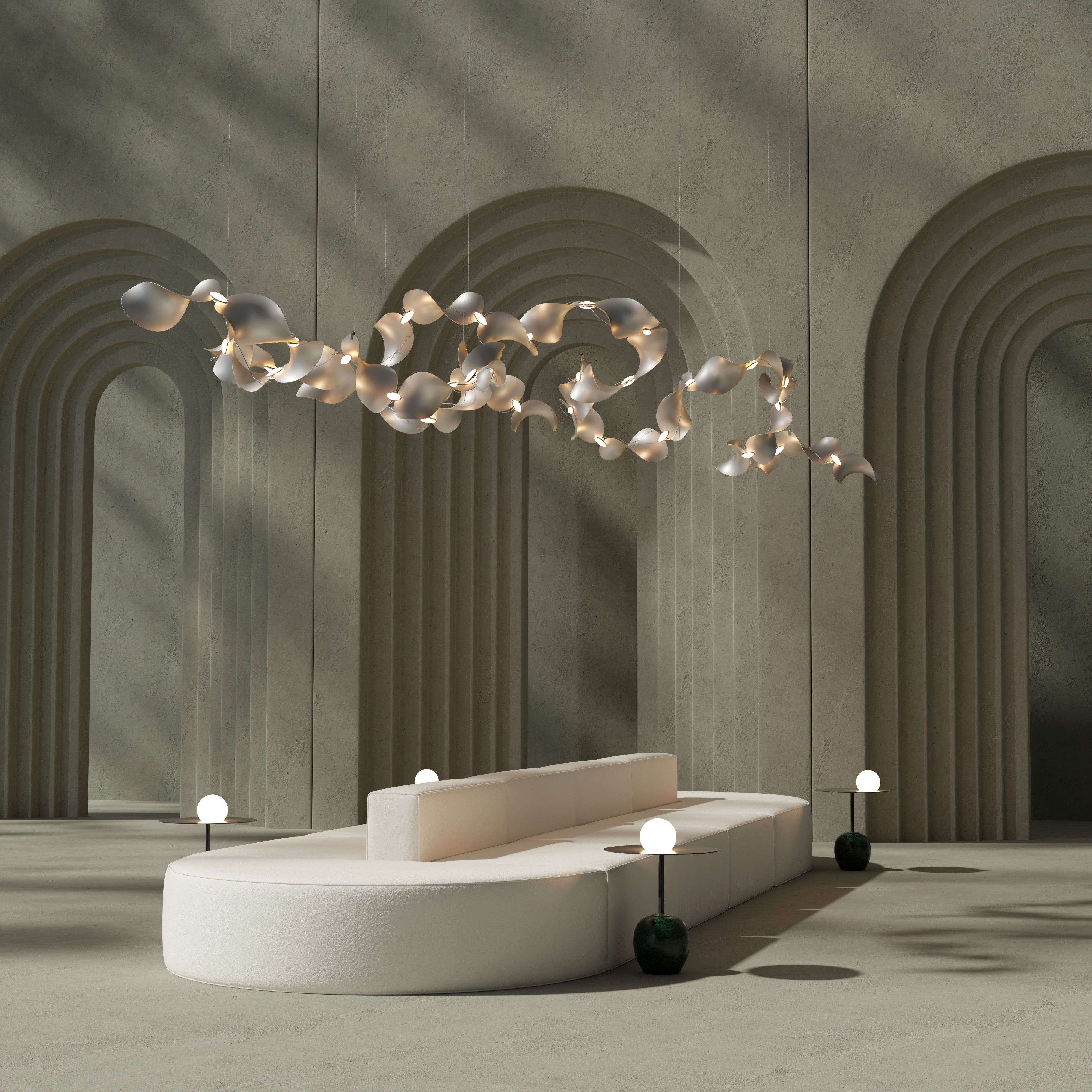 Moss Dune 20 Curve Lamp