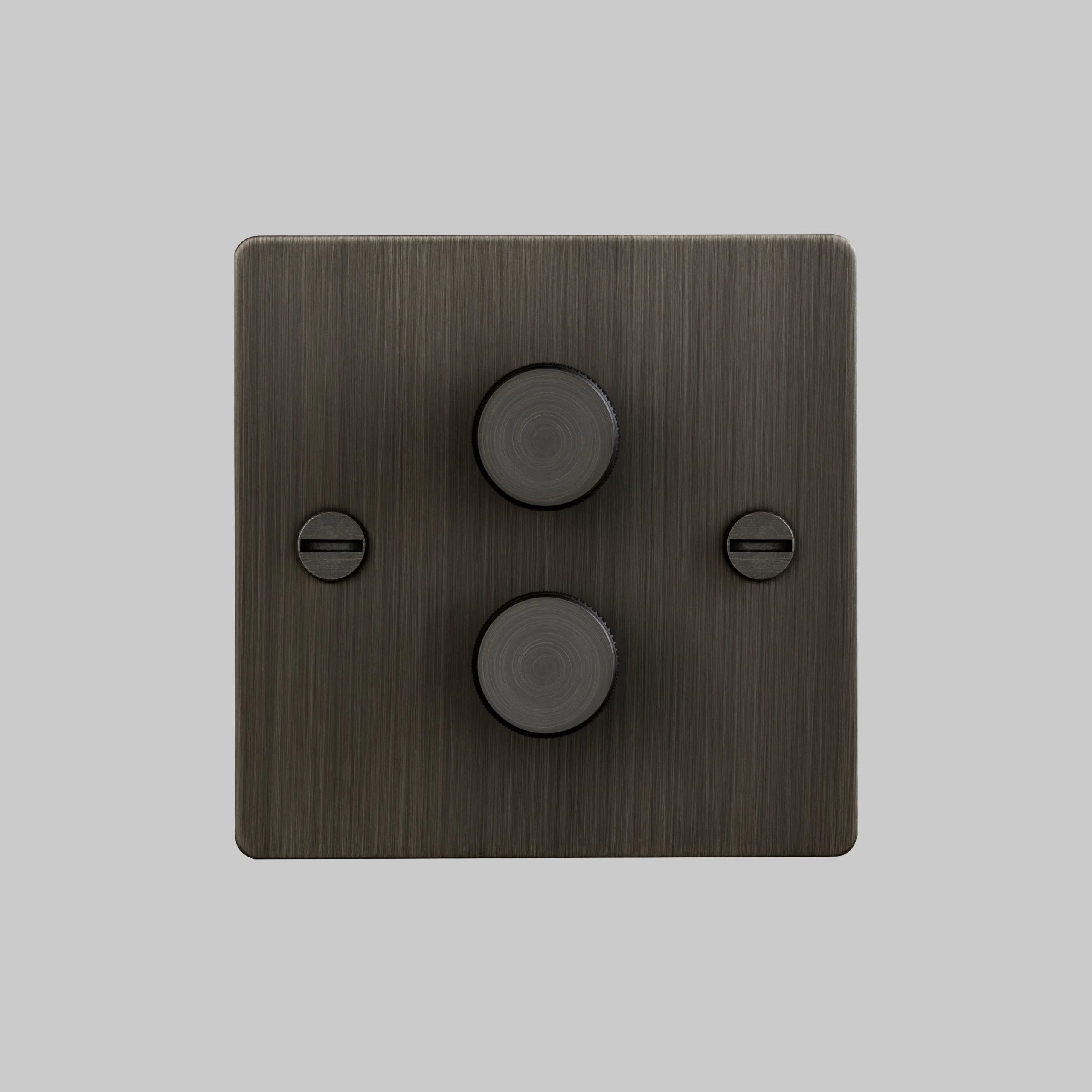 2G Dimmer/ 120W/ Smoked Bronze , Smoked Bronze  front view