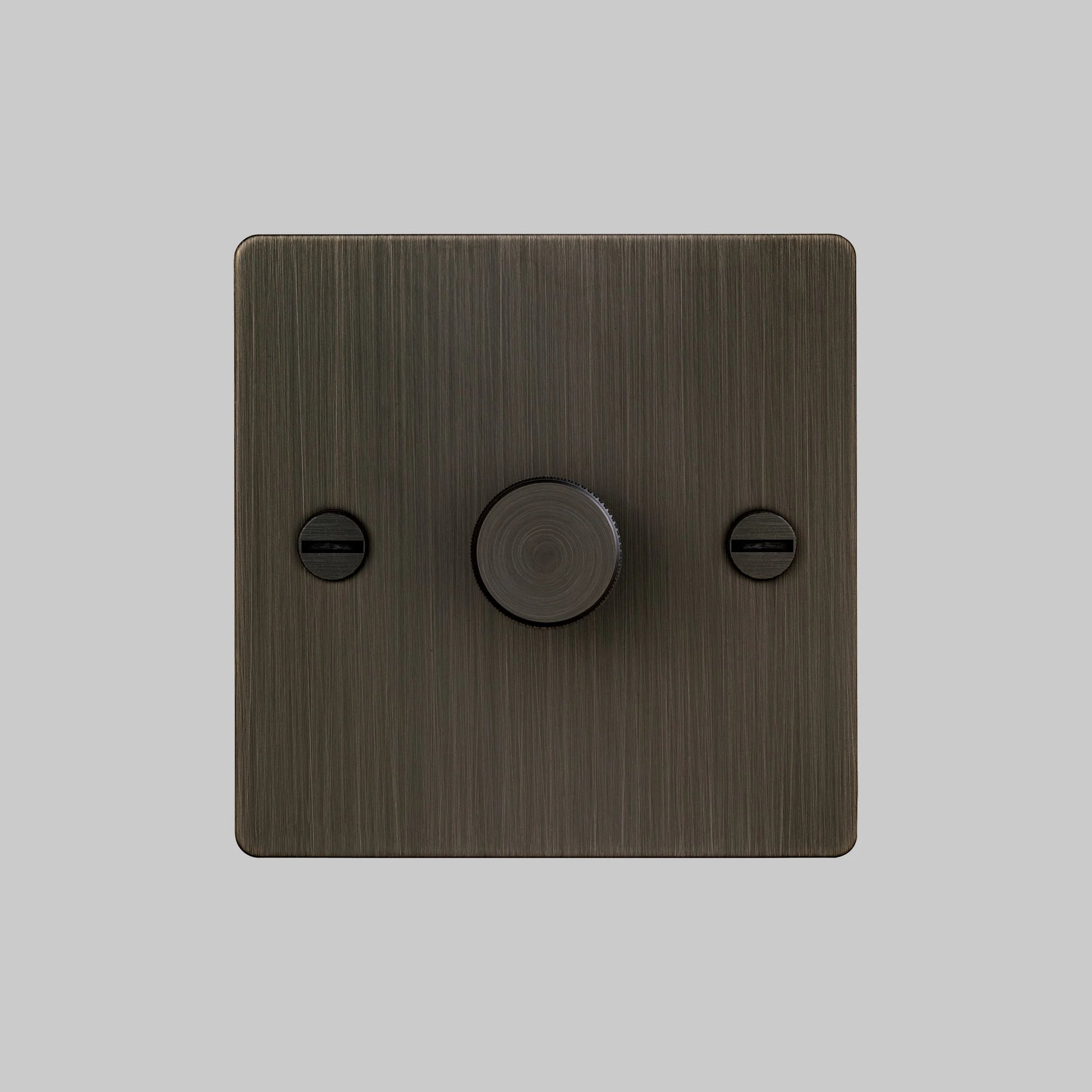 1G Dimmer/ 120W/ Smoked Bronze , Smoked Bronze Front view 