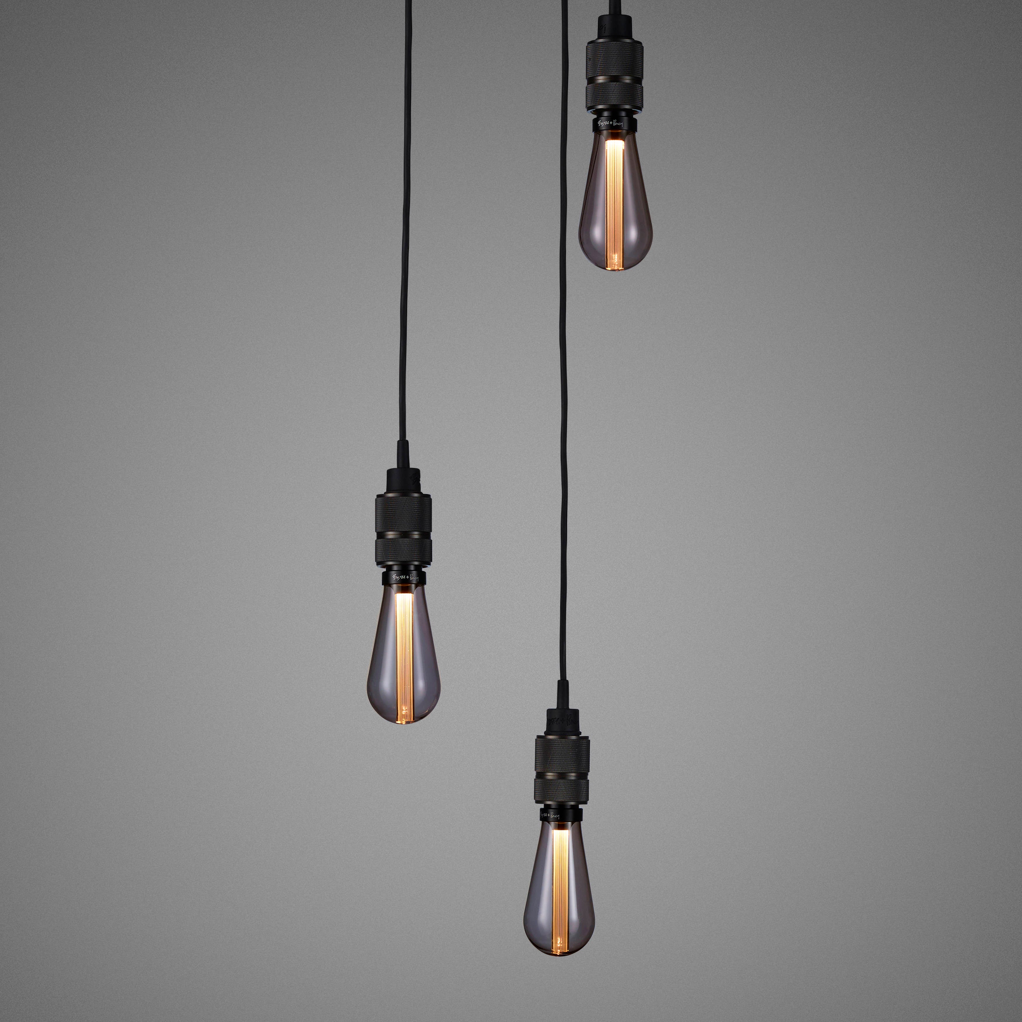 Smoked bronze Hooked 3.0 / Nude Pendant Celling light smoked bronze bulbs