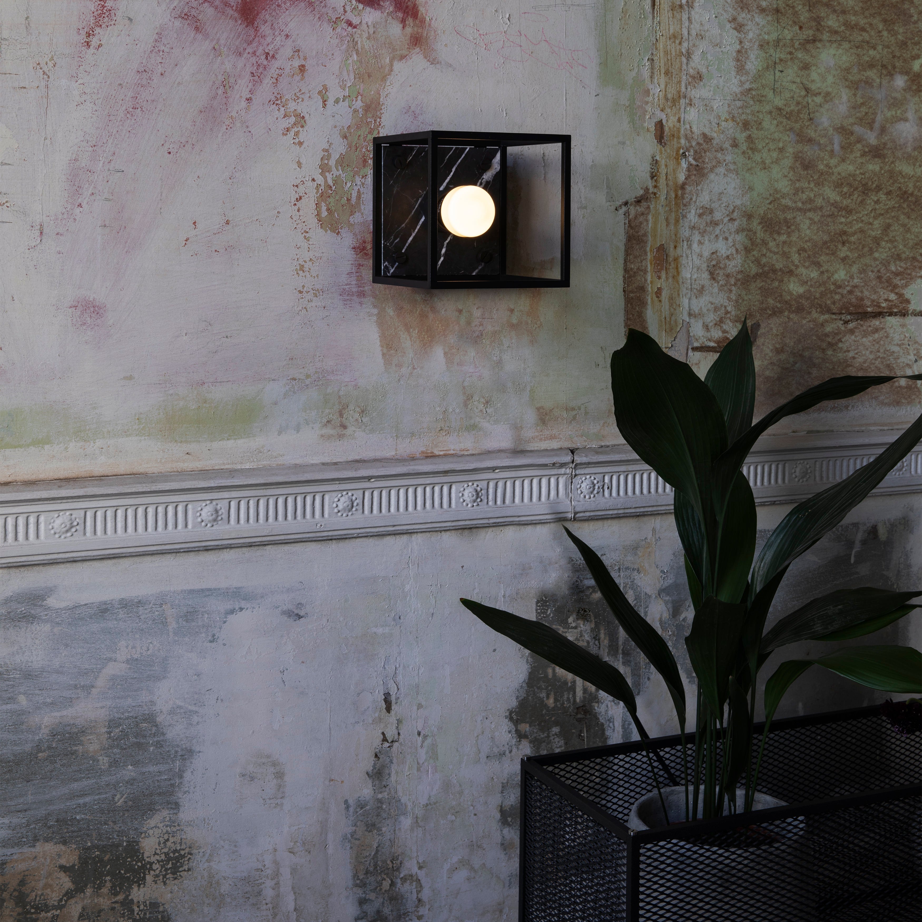 Caged Wall/ Small black marble lifestyle image 