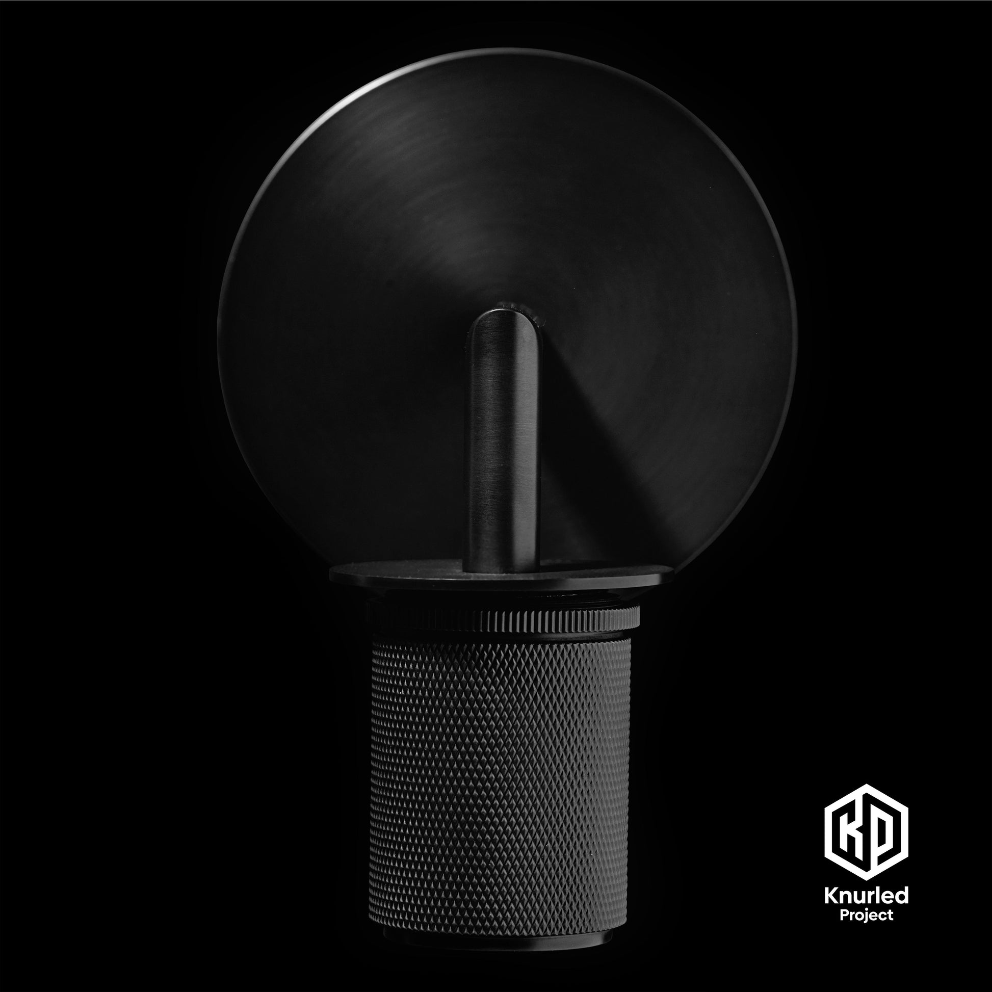 Matte Black Shade Wall Light + Diamond Shade product shot