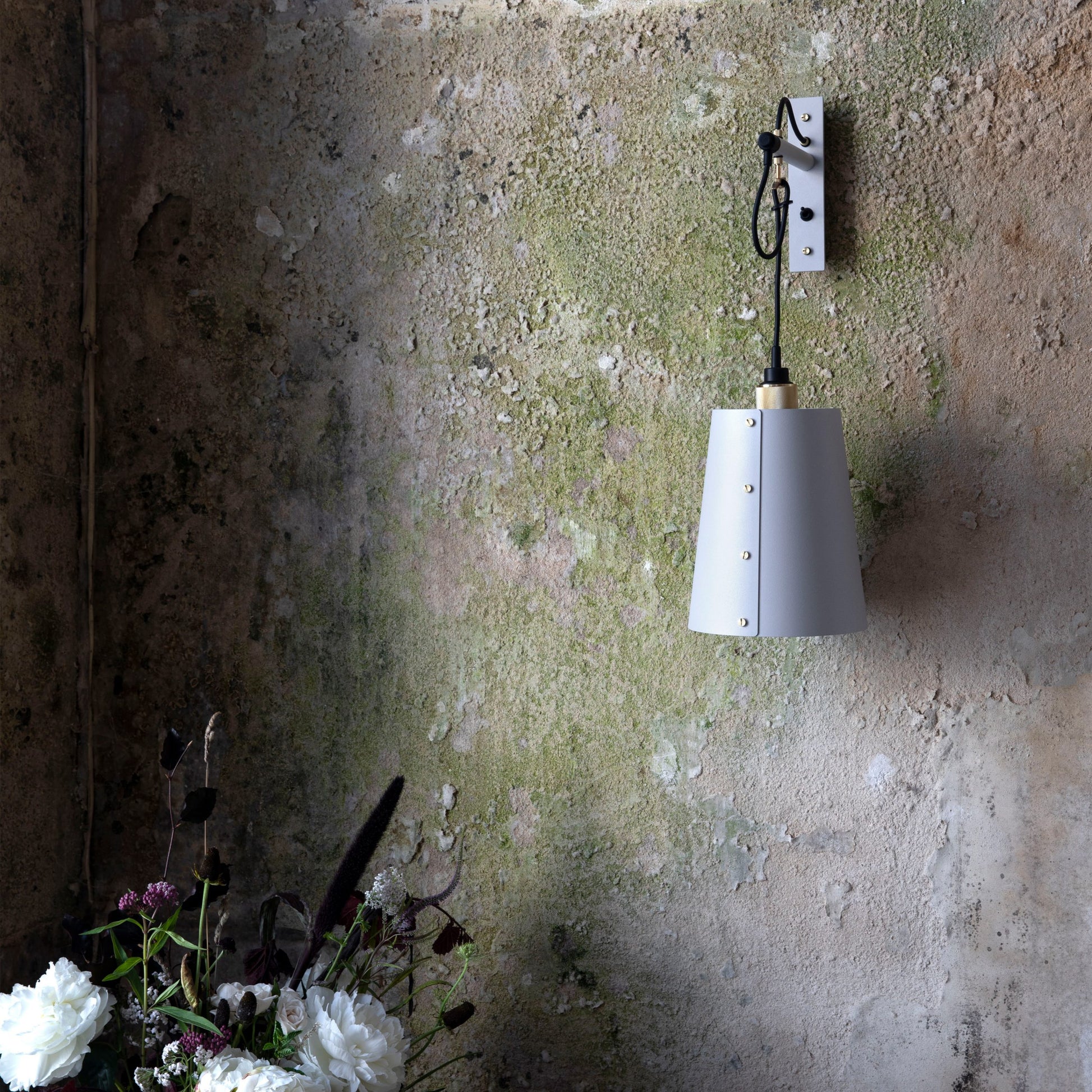 Hooked Wall/ Large/ Stone Smoked Bronze lifestyle image 