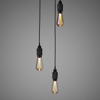 Smoked bronze Hooked 3.0 / Nude Pendant Celling light gold tinge bulbs
