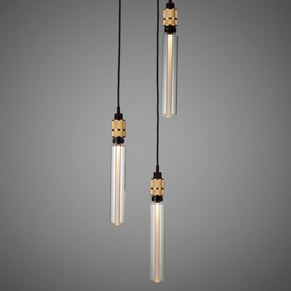 Brass 2/2.6m Hooked 3.0 / Nude Pendant Celling light long bulbs