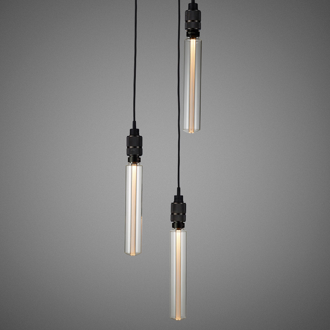 Smoked bronze Hooked 3.0 / Nude Pendant Celling light long bulbs