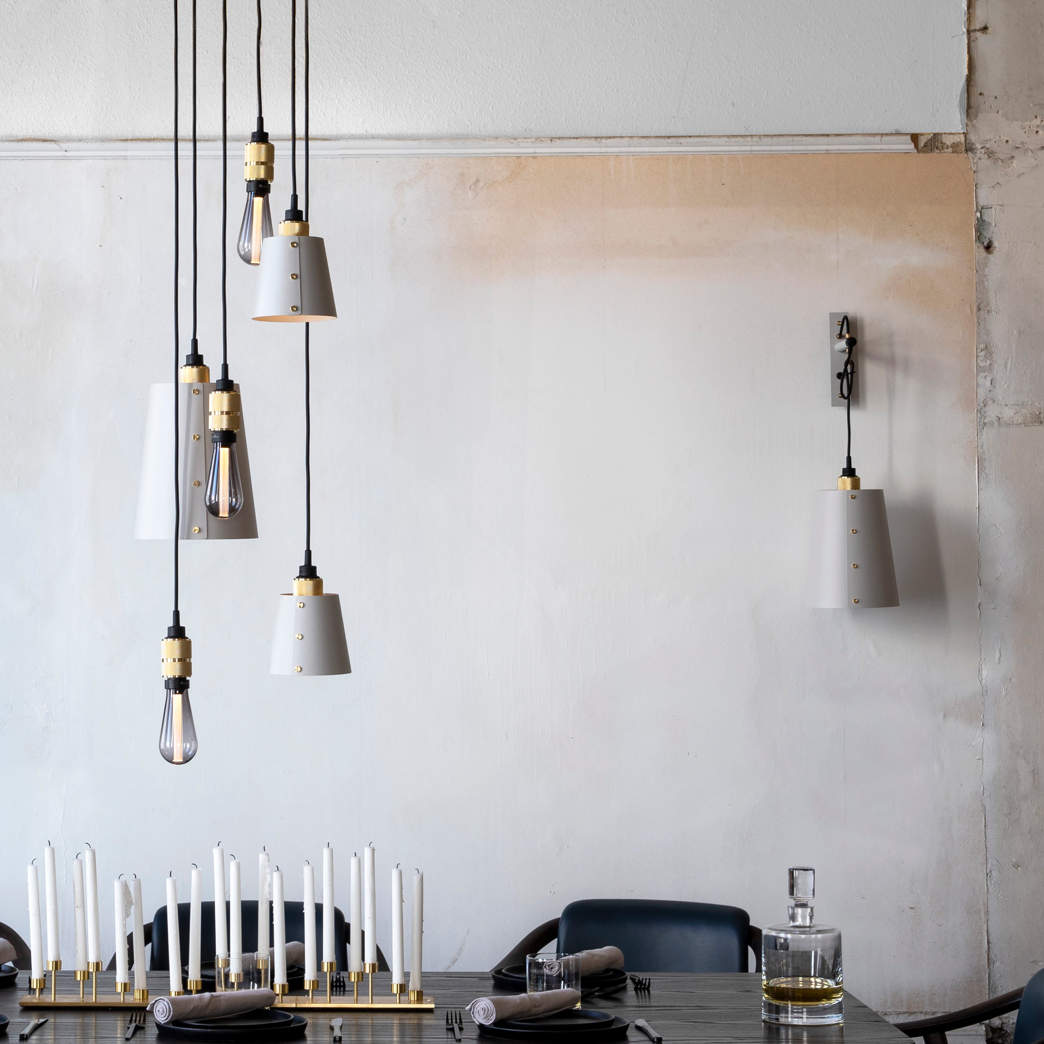 Steel Hooked 6.0 Mix / Stone Pendant Celling light life style image 