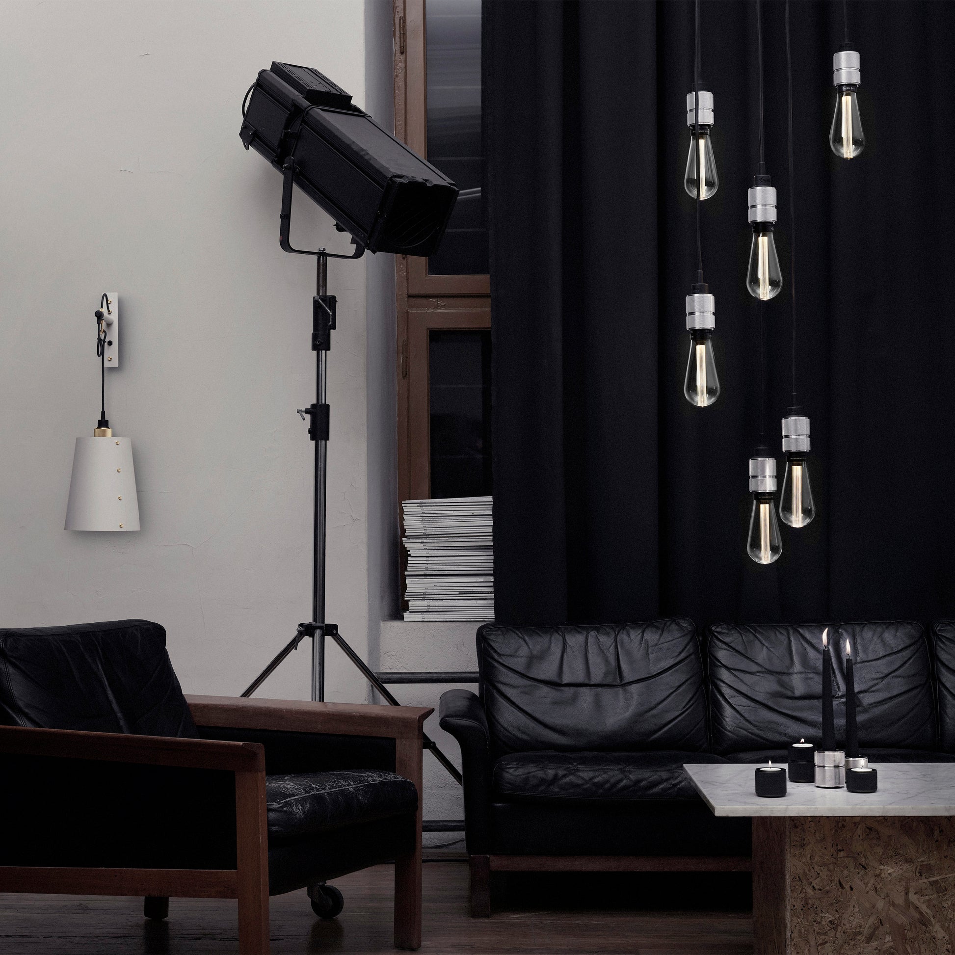 Steel Hooked 6.0 / Nude Pendant Celling light environment 
