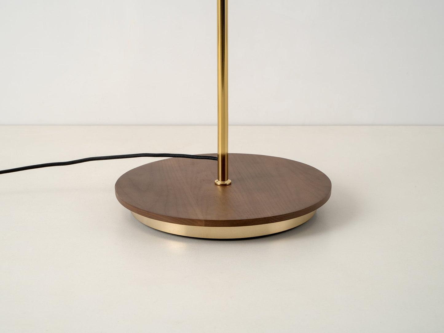 Brass Cone Floor Lamp